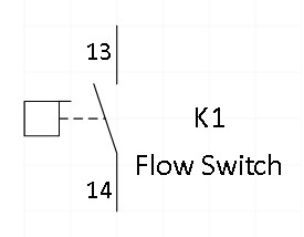 流量開關(guān)符號